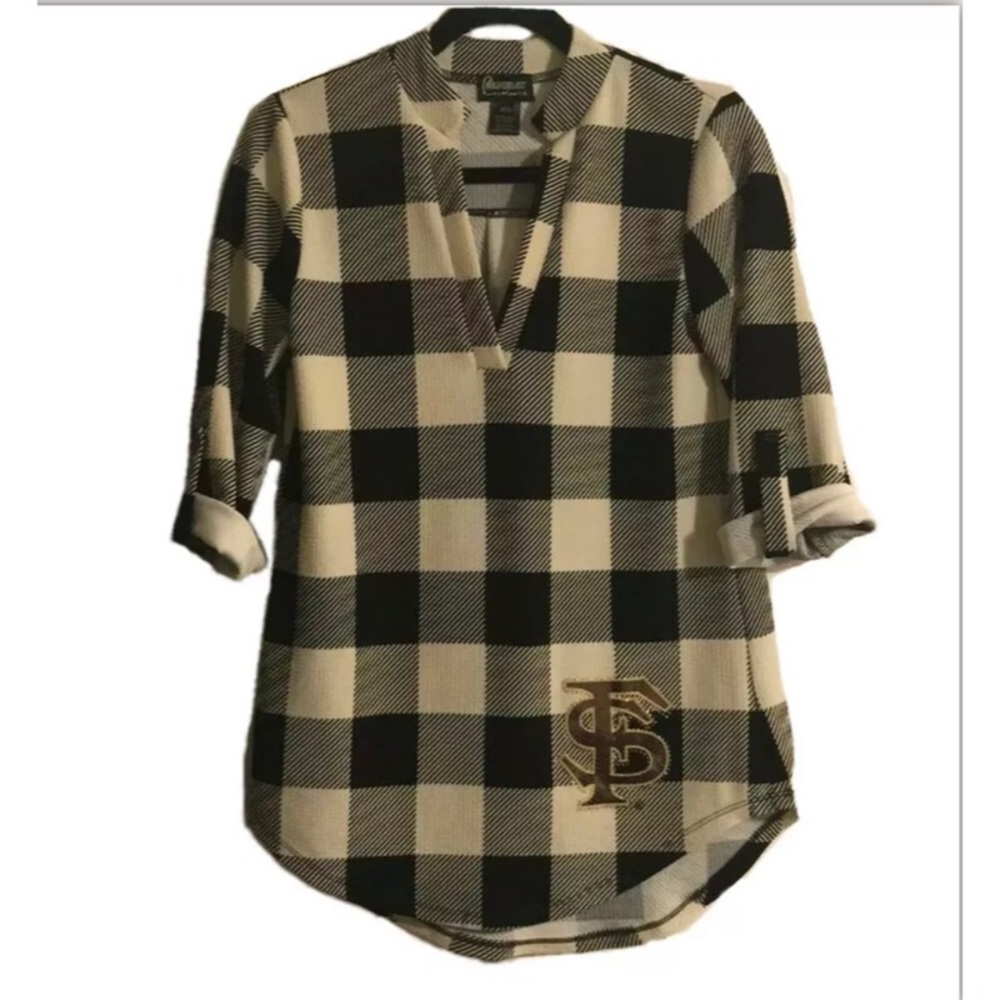 Gameday Couture FSU XS Womens 3/4 Sleeve  Tunic